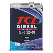 TCL Diesel, Fully Synth, DL-1, 5W30  4L дизел. 160983/D0040530